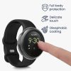 Set 2 Huse Kwmobile cu sticla securizata pentru Google Pixel Watch 2/Pixel Watch, Transparent/Negru, Plastic, KWM0000254R002C