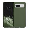 Husa Kwmobile pentru Google Pixel 8, Verde inchis, Silicon, KWM0000208J009C