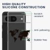 Husa Kwmobile pentru Google Pixel 8, Transparent/Negru, Silicon, KWM000020JN002C