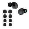 Set 8 Varfuri de schimb Kwmobile pentru Sony WF-1000XM5/WF-1000XM4, Negru, Silicon, KWM0000255B001C