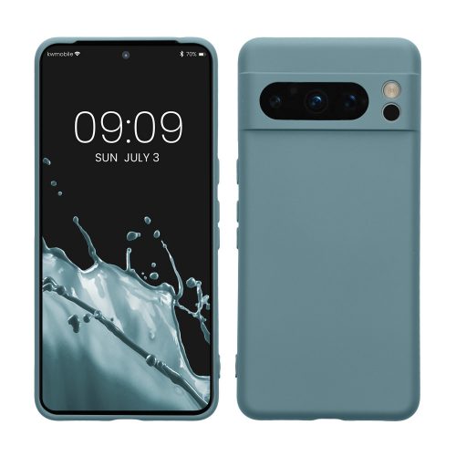 Husa Kwmobile pentru Google Pixel 8 Pro, Verde inchis, Silicon, KWM0000208M006C