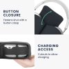 Husa Kwmobile pentru Apple AirPods Max, Albastru inchis, Piele ecologica, KWM000018SY003C