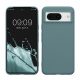 Husa Kwmobile pentru Google Pixel 8, Verde inchis, Silicon, KWM0000208H012C