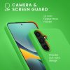 Husa Kwmobile pentru Samsung Galaxy A55, Verde, Silicon, KWM000021ME009C