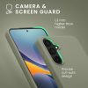 Husa Kwmobile pentru Samsung Galaxy A55, Verde, Silicon, KWM000021ME013C