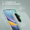 Husa Kwmobile pentru Samsung Galaxy A55, Verde deschis, Silicon, KWM000021ME015C