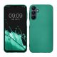 Husa Kwmobile pentru Samsung Galaxy A15 5G, Verde, Silicon, KWM000021MJ004C