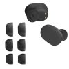 Set 6 Varfuri de schimb Kwmobile pentru JBL Tune Buds, Negru, Silicon, KWM0000256A001C