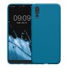 Husa Kwmobile pentru Huawei P20, Albastru, Silicon, KWM000008PX013C