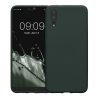 Husa Kwmobile pentru Huawei P20, Verde inchis, Silicon, KWM000008PX014C