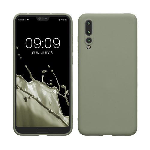 Husa Kwmobile pentru Huawei P20 Pro, Verde, Silicon, KWM000008PZ014C