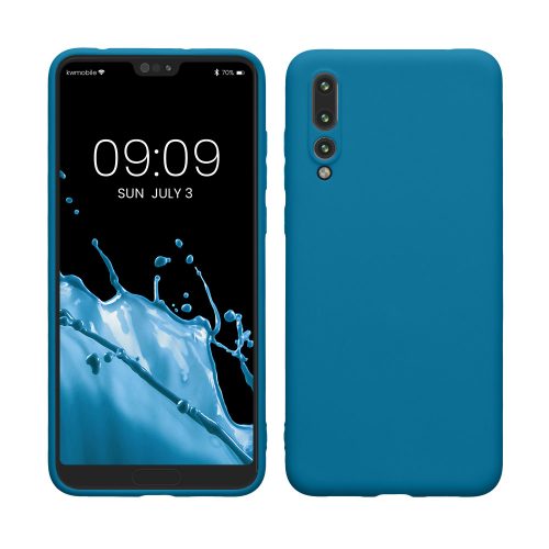 Husa Kwmobile pentru Huawei P20 Pro, Albastru, Silicon, KWM000008PZ015C