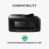 Husa Kwmobile pentru imprimanta Epson Expression Premium XP-830, Gri deschis, Textil, KWM000009GN002C