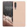 Husa Kwmobile pentru Huawei P30, Crem, Silicon, KWM000009MF017C