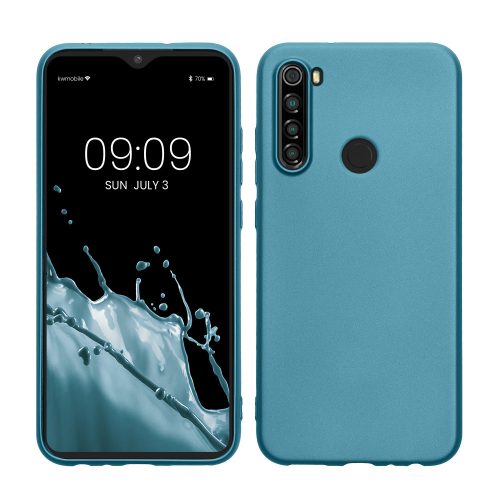 Husa Kwmobile pentru Xiaomi Redmi Note 8, Albastru, Silicon, KWM000010LR005C