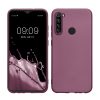 Husa Kwmobile pentru Xiaomi Redmi Note 8, Visiniu, Silicon, KWM000010LR007C