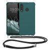 Husa Kwmobile pentru Huawei P30 Lite, Verde inchis, Silicon, KWM0000119R006C