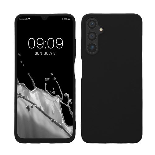 Husa Kwmobile pentru Samsung Galaxy A05s, Negru, Silicon, KWM000021MY001C