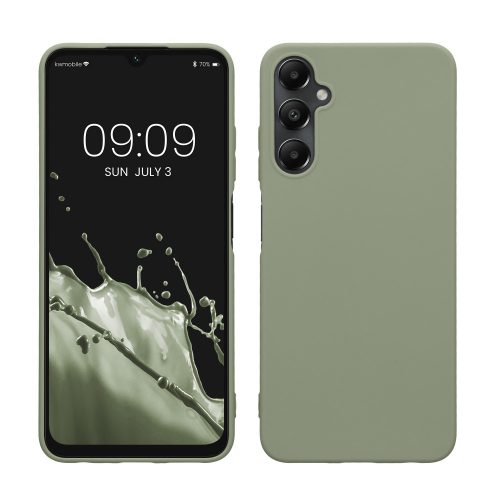 Husa Kwmobile pentru Samsung Galaxy A05s, Verde, Silicon, KWM000021MY009C