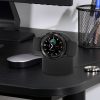 Docking stand Kwmobile pentru Samsung Galaxy Watch 4/Galaxy Watch 4 Classic/Galaxy Watch 3, Negru, Silicon, KWM0000257B001C