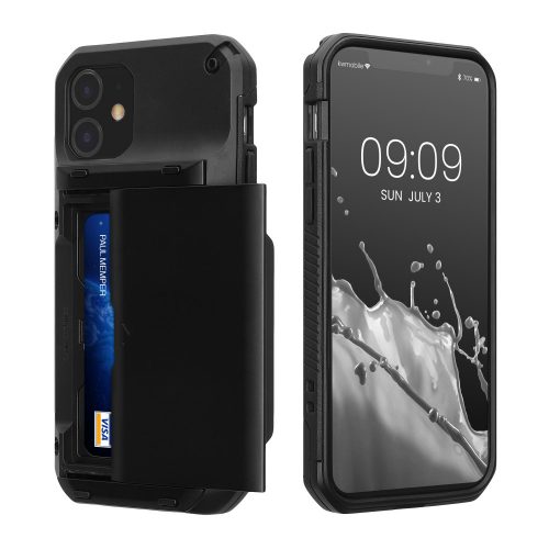 Husa Kwmobile pentru Apple iPhone 11, Negru, Plastic, KWM000022PU001C