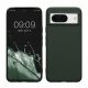 Husa Kwmobile pentru Google Pixel 8, Verde inchis, Silicon, KWM0000208H015C