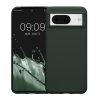 Husa Kwmobile pentru Google Pixel 8, Verde inchis, Silicon, KWM0000208H015C