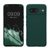 Husa Kwmobile pentru Google Pixel 8, Verde inchis, Silicon, KWM0000208L014C