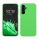 Husa Kwmobile pentru Samsung Galaxy A25, Verde, Silicon, KWM000021MV009C