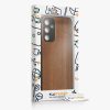 Husa Kwmobile pentru Samsung Galaxy A25, Maro, Lemn, KWM000021ND001C