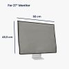 Husa Kwmobile 4in1 pentru monitor 34-35 inch Universal iMac 27"/iMac Pro 27", Gri deschis, Plastic, KWM0000119Y002C