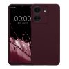 Husa Kwmobile pentru Xiaomi Poco C65/Redmi 13C, Visiniu, Silicon, KWM000020KN003C