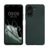 Husa Kwmobile pentru Xiaomi Poco C65/Redmi 13C, Verde inchis, Silicon, KWM000020KO002C