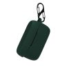 Husa Casti Kwmobile pentru Jabra Elite 4, Verde inchis, Silicon, KWM000024SI003C