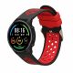 Curea Kwmobile pentru Xiaomi Mi Watch Color Sport/S1 Active, Negru/Rosu, Silicon, KWM0000258B001C