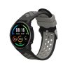 Curea Kwmobile pentru Xiaomi Mi Watch Color Sport/S1 Active, Negru/Gri, Silicon, KWM0000258B002C