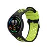 Curea Kwmobile pentru Xiaomi Mi Watch/Mi Watch Color Sport, Negru/Verde, Silicon, KWM0000258C002C