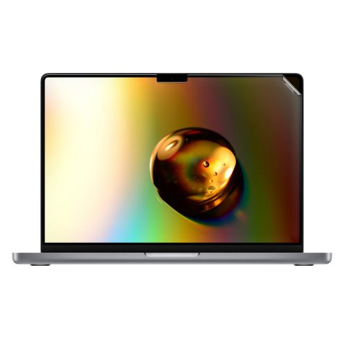 Folie de protectie Kwmobile pentru Apple Macbook Pro M3 14.2" (2023), Transparent, Plastic, KWM0000258I001C