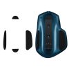 Autocolant picior mouse Kwmobile pentru Logitech MX Master 2S, Negru, PVC, KWM0000258J001C