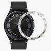 Rama cadran Kwmobile pentru Samsung Galaxy Watch 6 Classic, Argintiu, Aluminiu, KWM000024TK002C