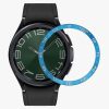 Rama cadran Kwmobile pentru Samsung Galaxy Watch 6 Classic, Albastru, Aluminiu, KWM000024TL003C