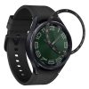 Rama cadran Kwmobile pentru Samsung Galaxy Watch 6 Classic, Negru/Argintiu, Aluminiu, KWM0000259B001C