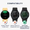 Rama cadran Kwmobile pentru Samsung Galaxy Watch 6 Classic, Negru/Argintiu, Aluminiu, KWM0000259B001C