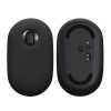 Husa mouse Kwmobile pentru Apple Magic Mouse, Negru, Silicon, KWM0000259K001C