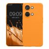 Husa Kwmobile pentru OnePlus Nord 3 5G, Portocaliu, Silicon, KWM0000204U007C