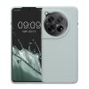 Husa Kwmobile pentru OnePlus 12, Verde deschis, Silicon, KWM000022QC004C