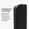 Husa Kwmobile pentru Samsung Galaxy A05s, Negru, Piele ecologica, KWM000021OL001C