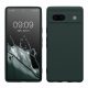 Husa Kwmobile pentru Google Pixel 7a, Verde inchis, Silicon, KWM000019YF018C