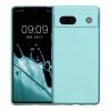 Husa Kwmobile pentru Google Pixel 7a, Verde deschis, Silicon, KWM000019YG007C