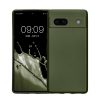 Husa Kwmobile pentru Google Pixel 7a, Verde inchis, Silicon, KWM000019YG008C